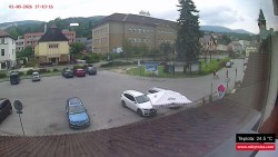 Center of the municipality of Rokytnice nad Jizerou