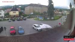 Center of the municipality of Rokytnice nad Jizerou