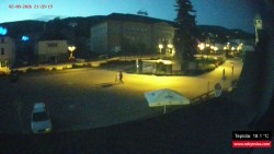 Střed obce Rokytnice nad Jizerou