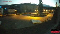 Střed obce Rokytnice nad Jizerou