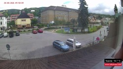 Střed obce Rokytnice nad Jizerou