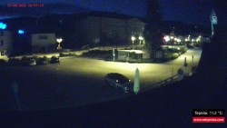 Střed obce Rokytnice nad Jizerou