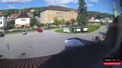 Center of the municipality of Rokytnice nad Jizerou