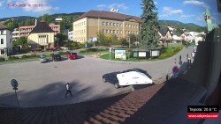 Center of the municipality of Rokytnice nad Jizerou