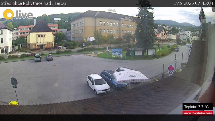 Město Rokytnice nad Jizerou - Střed obce Rokytnice nad Jizerou - 18.9.2026 v 07:45