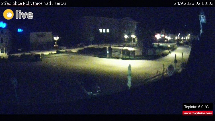 Město Rokytnice nad Jizerou - Střed obce Rokytnice nad Jizerou - 24.9.2026 v 02:00