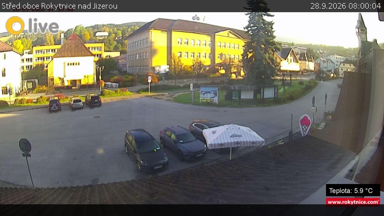 Město Rokytnice nad Jizerou - Střed obce Rokytnice nad Jizerou - 28.9.2026 v 08:00