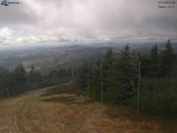 Lysá hora, pohled na západ