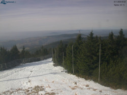 Lysá hora, pohled na západ