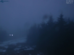 Lysá hora, pohled na západ