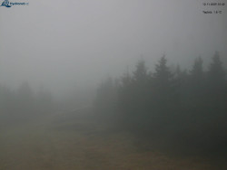 Lysá hora, pohled na západ