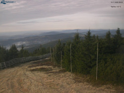 Lysá hora, pohled na západ