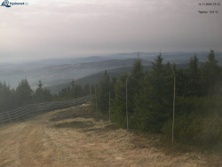 Lysá hora, pohled na západ