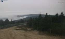 Lysá hora, pohled na západ