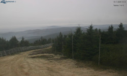 Lysá hora, pohled na západ