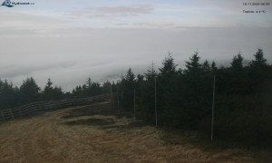 Město Rokytnice nad Jizerou - Lysá hora, pohled na západ - 16.11.2025 v 08:03 Město Rokytnice nad Jizerou - Lysá hora, pohled na západ - 16.11.2025 v 08:03