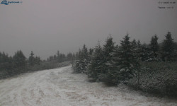 Lysá hora, pohled na západ