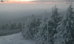 Lysá hora, pohled na západ
