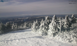 Lysá hora, pohled na západ