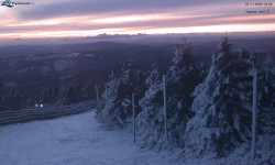 Lysá hora, pohled na západ