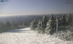Lysá hora, pohled na západ