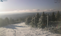 Lysá hora, pohled na západ