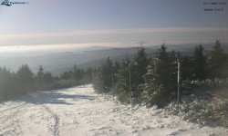 Lysá hora, pohled na západ