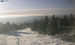 Lysá hora, pohled na západ