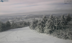 Lysá hora, pohled na západ
