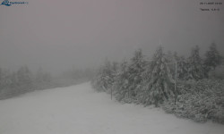 Lysá hora, pohled na západ