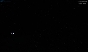 Město Rokytnice nad Jizerou - Lysá hora, pohled na západ - 27.11.2025 v 06:45 Město Rokytnice nad Jizerou - Lysá hora, pohled na západ - 27.11.2025 v 06:45