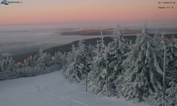 Lysá hora, pohled na západ