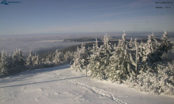 Lysá hora, pohled na západ