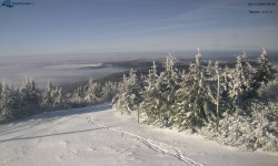 Lysá hora, pohled na západ