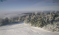Lysá hora, pohled na západ