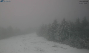 Město Rokytnice nad Jizerou - Lysá hora, pohled na západ - 2.12.2025 v 08:31