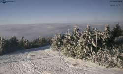 Lysá hora, pohled na západ