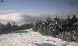 Lysá hora, pohled na západ