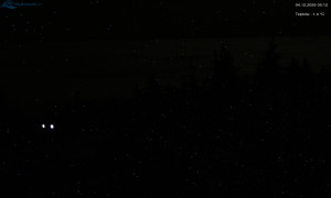 Město Rokytnice nad Jizerou - Lysá hora, pohled na západ - 4.12.2025 v 05:15 Město Rokytnice nad Jizerou - Lysá hora, pohled na západ - 4.12.2025 v 05:15