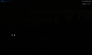 Město Rokytnice nad Jizerou - Lysá hora, pohled na západ - 4.12.2025 v 05:45 Město Rokytnice nad Jizerou - Lysá hora, pohled na západ - 4.12.2025 v 05:45