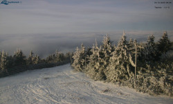 Lysá hora, pohled na západ
