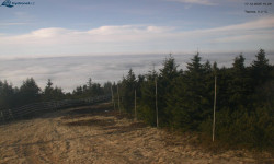 Lysá hora, pohled na západ