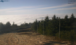 Lysá hora, pohled na západ