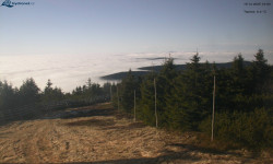 Lysá hora, pohled na západ