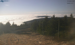 Lysá hora, pohled na západ