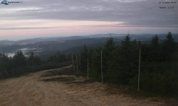 Lysá hora, pohled na západ