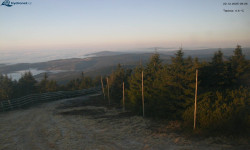 Lysá hora, pohled na západ