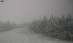 Lysá hora, pohled na západ