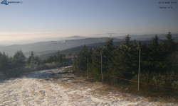 Lysá hora, pohled na západ