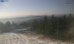 Lysá hora, pohled na západ